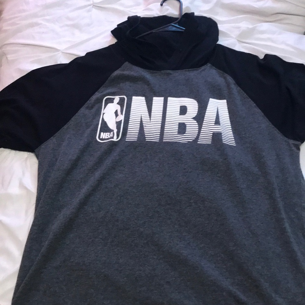NBA short sleeve hoodie